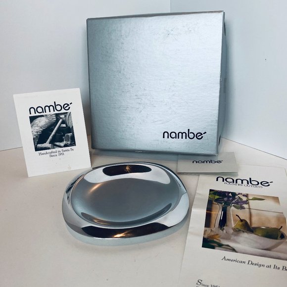 Nambe Small Serving Plate by Donald Wright